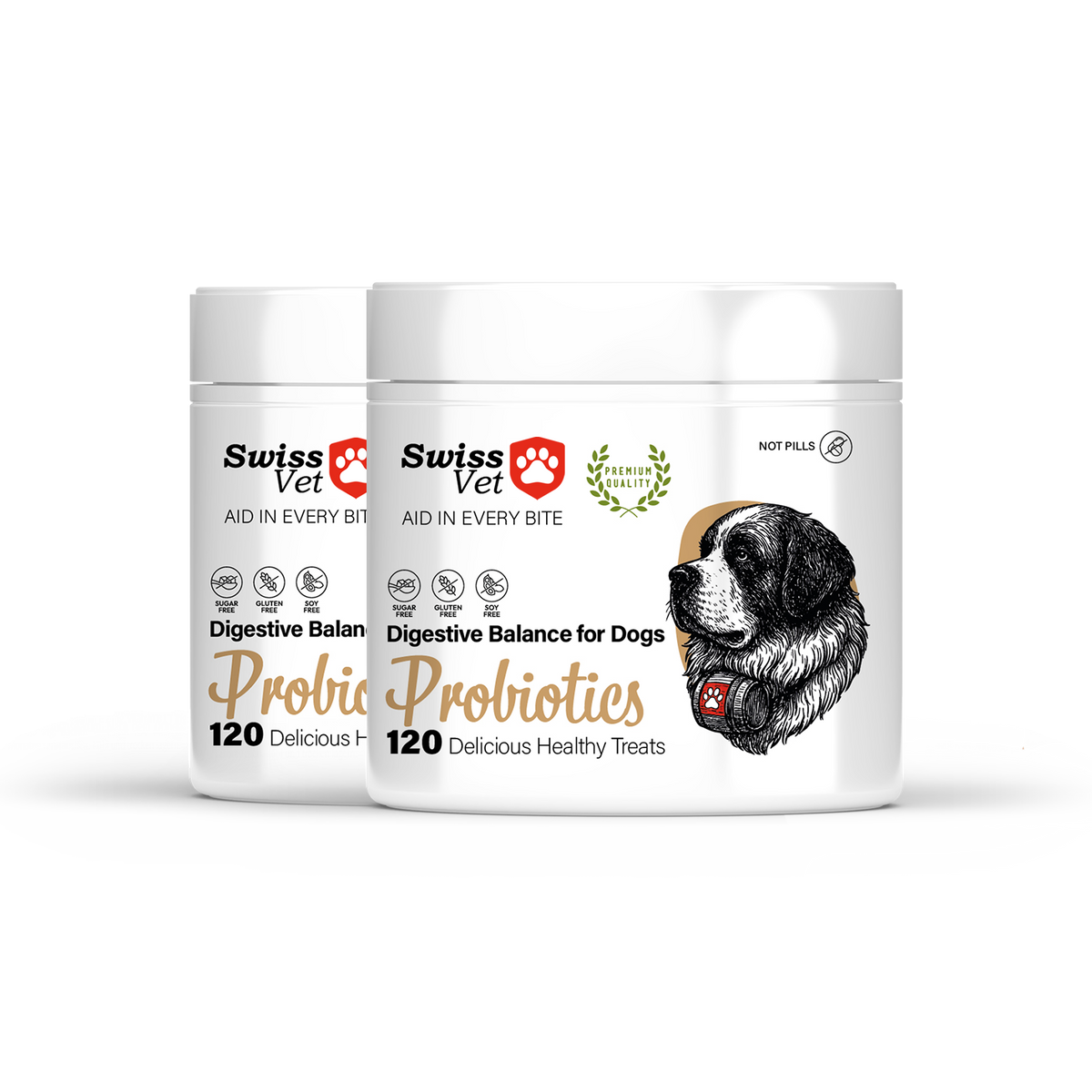 SwissVet Probiotics - 2 opakowania